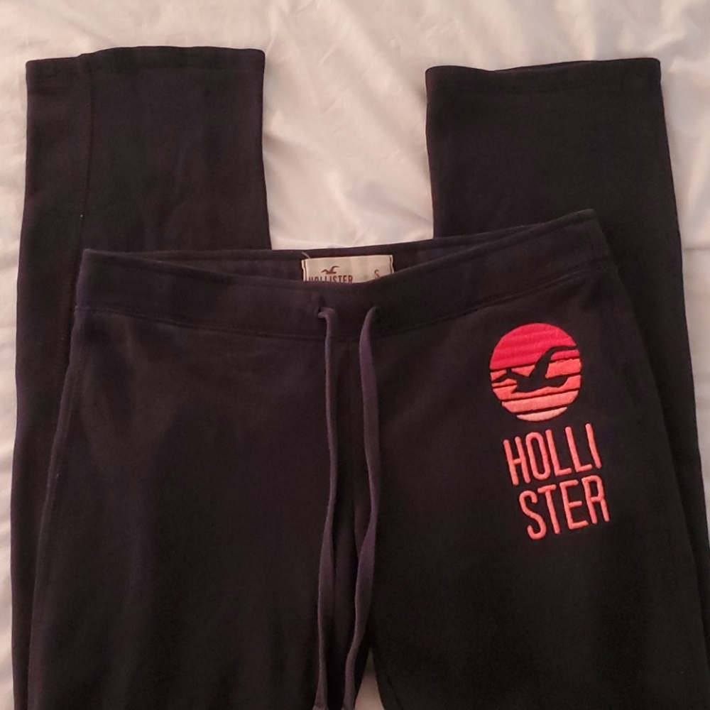 Hollister dark blue sweat pants